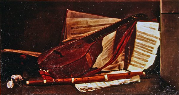Musical Instruments by François Bonvin