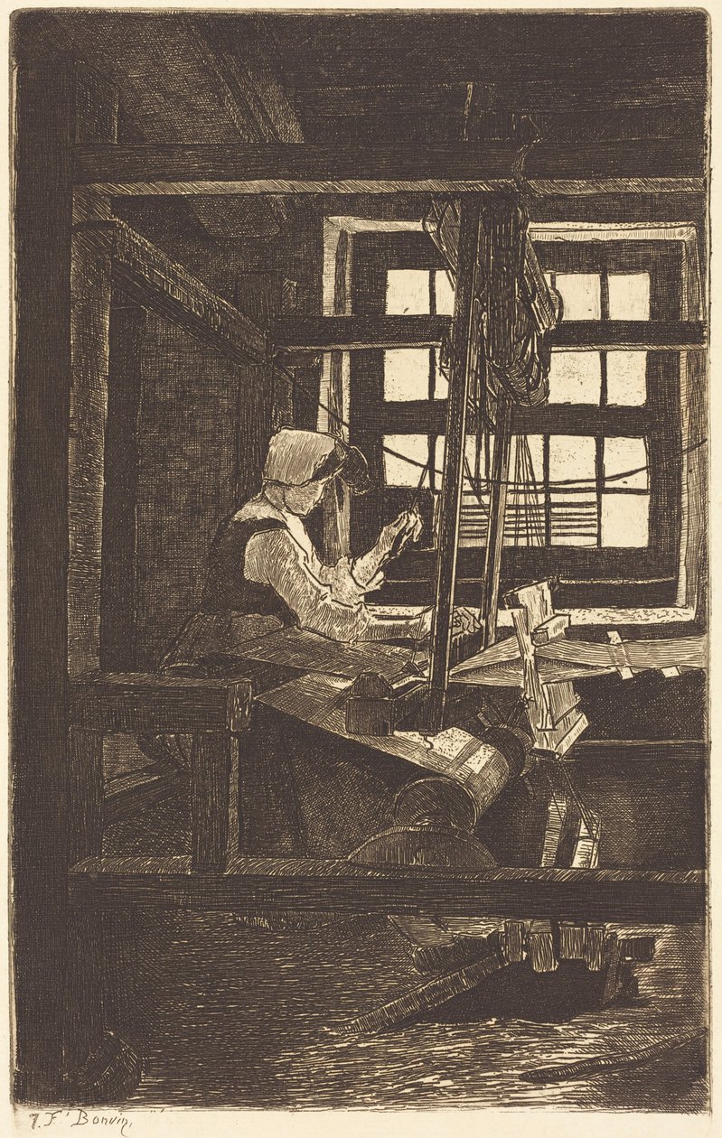 Weaver by François Bonvin
