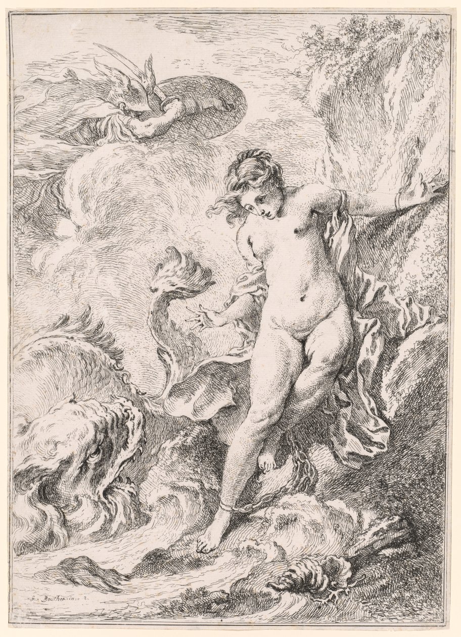 Andromeda by François Boucher