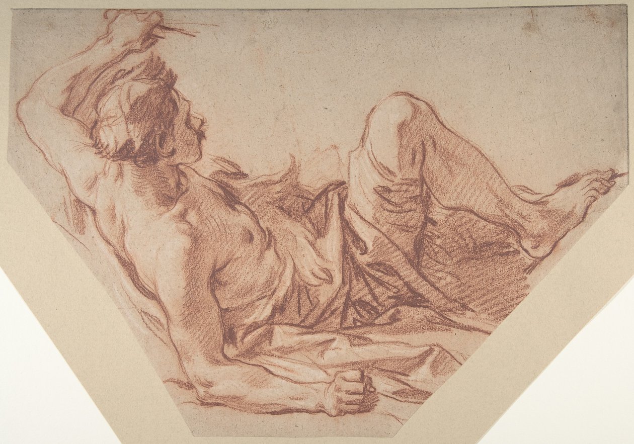Fallen Huntsman by François Boucher