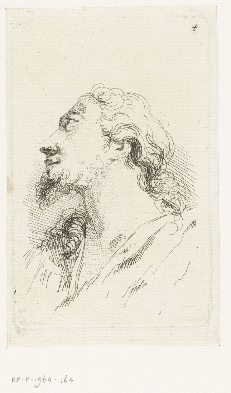 Head of Christ by François Boucher