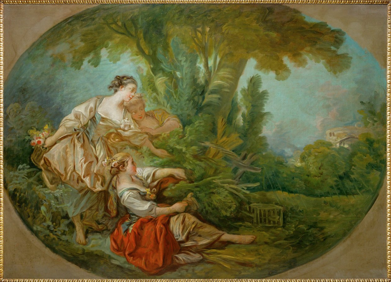 The Decoy Bird by François Boucher