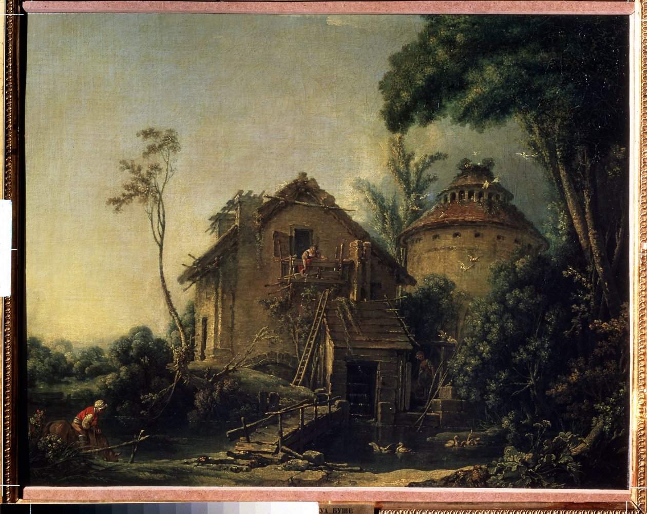 The Windmill by François Boucher