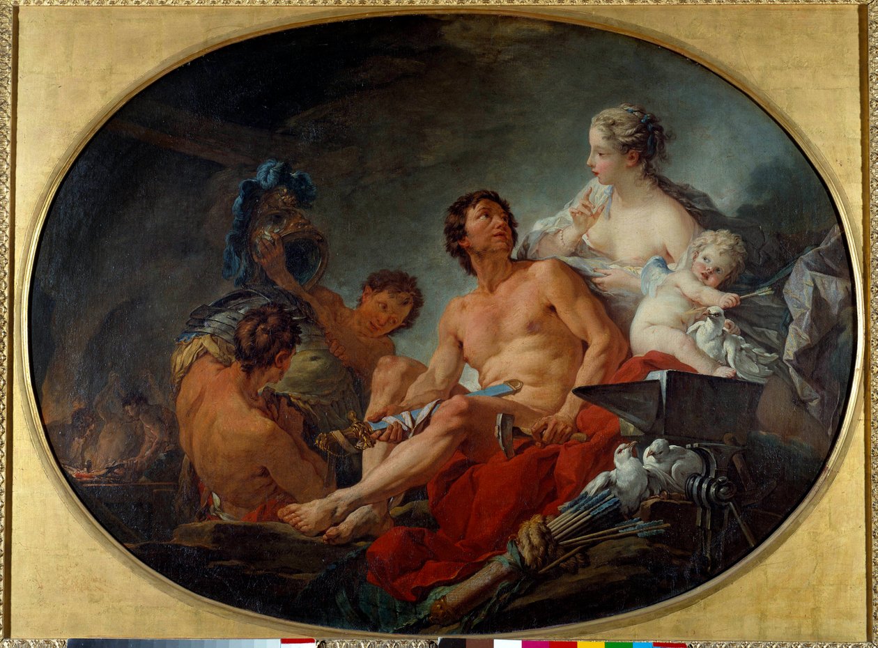 Les forges de Vulcain by François Boucher