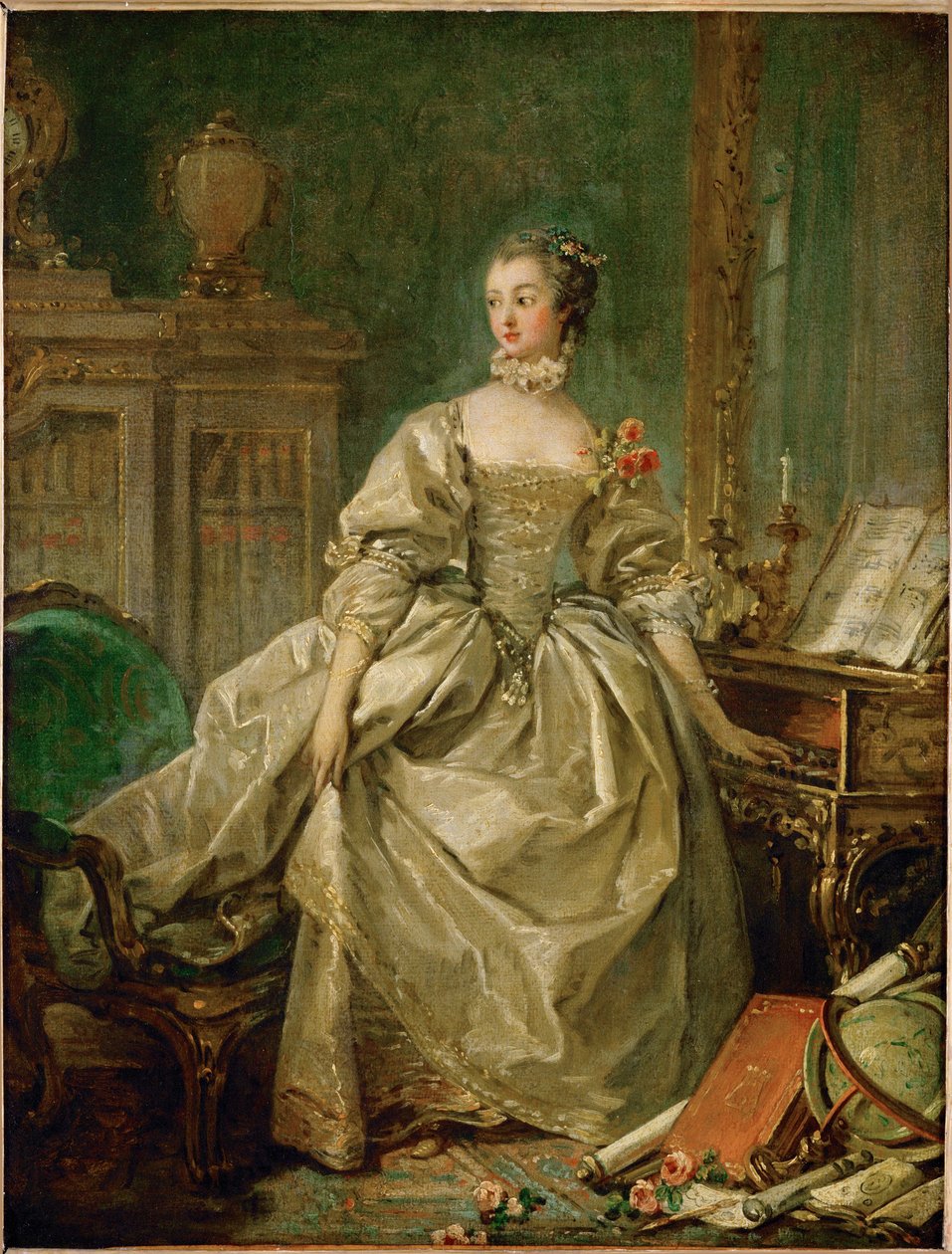 Madame Pompadour by François Boucher
