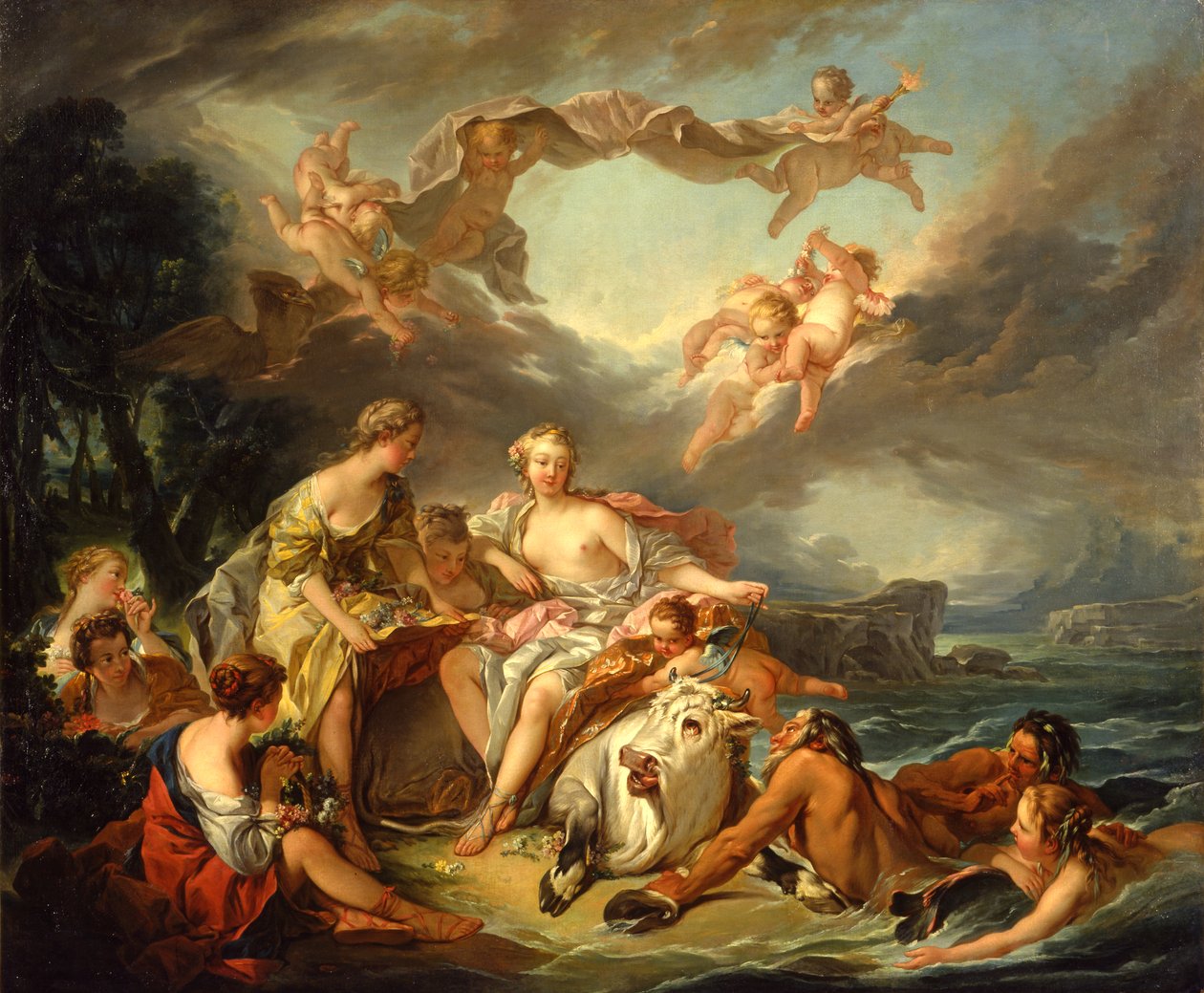 The Abduction of Europa by François Boucher