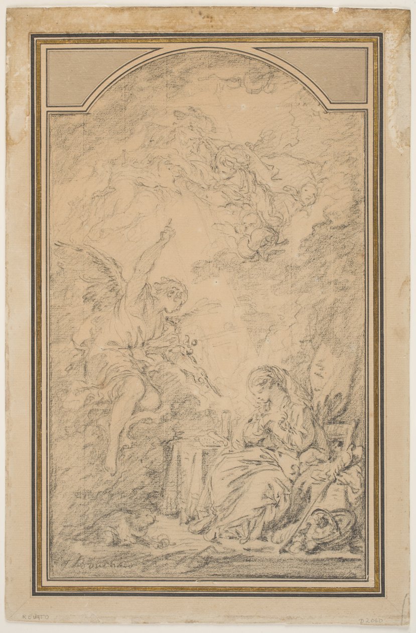 The Annunciation by François Boucher