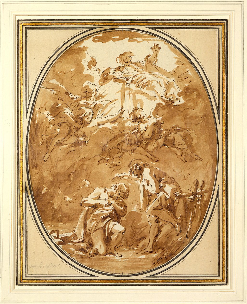 The Baptism of Christ by François Boucher