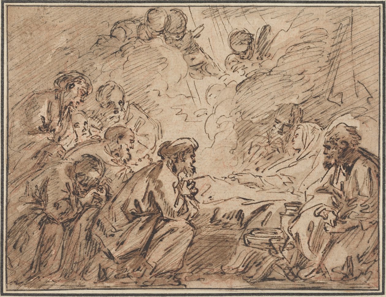 The Death of the Virgin by François Boucher