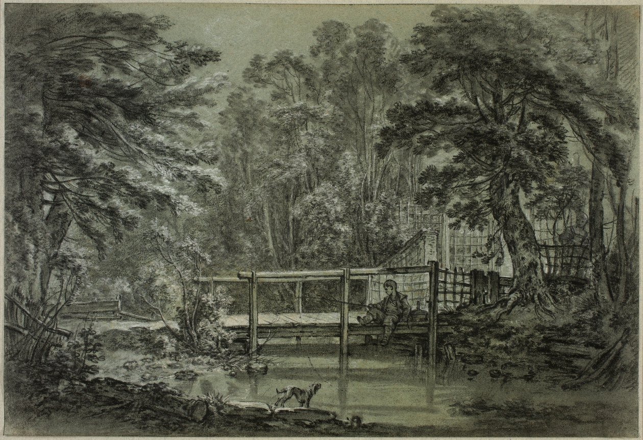 The Fisherboy by François Boucher