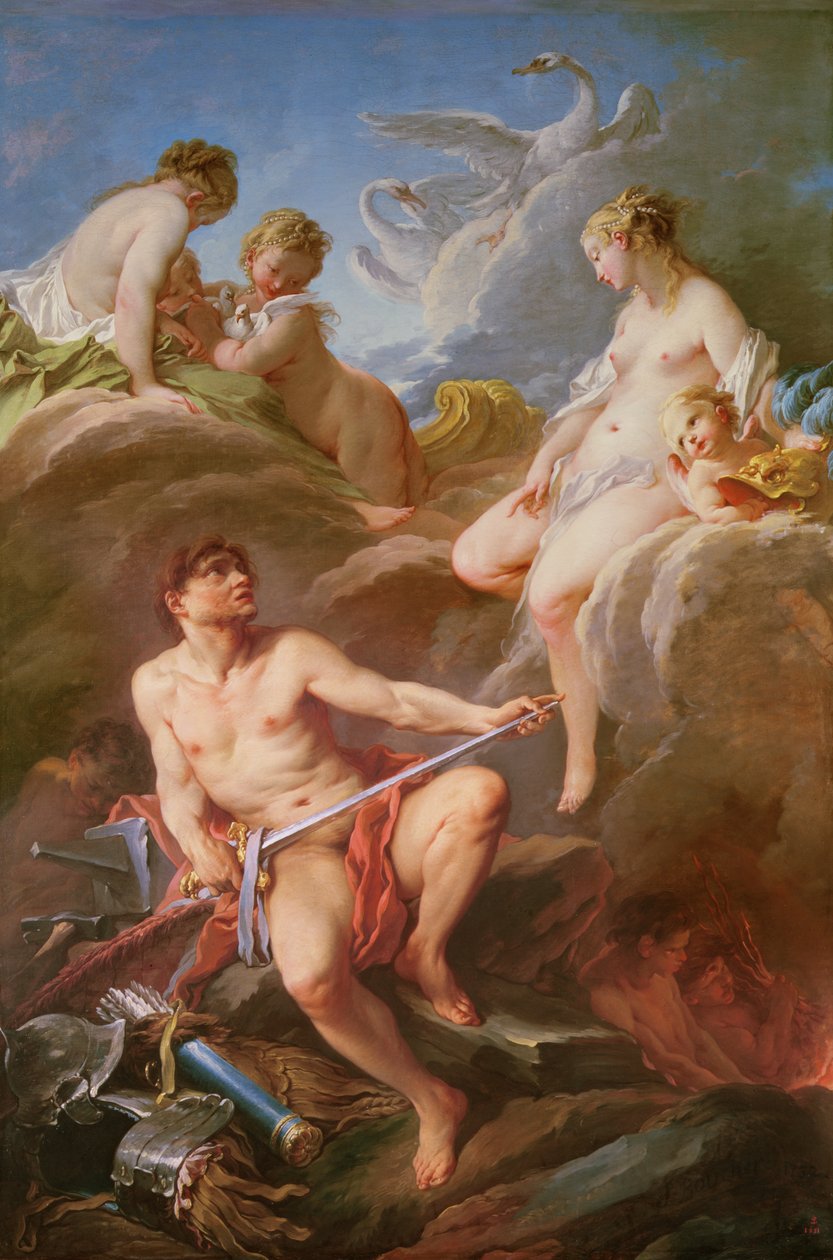 Venus Asking Vulcan for the Armour of Aeneas by François Boucher