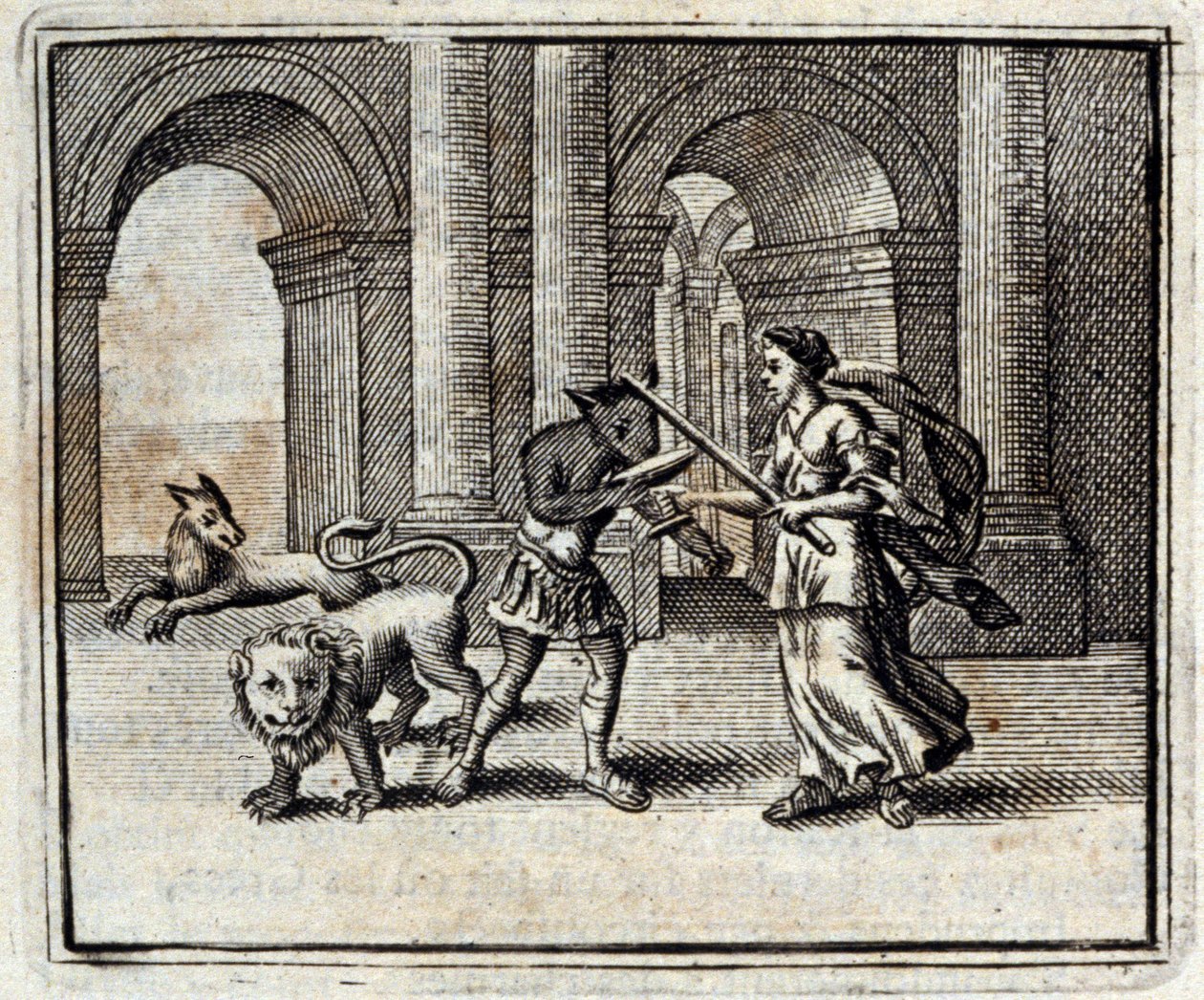 The Companions of Ulysses (Illustration by François Chauveau) by Francois Chauveau