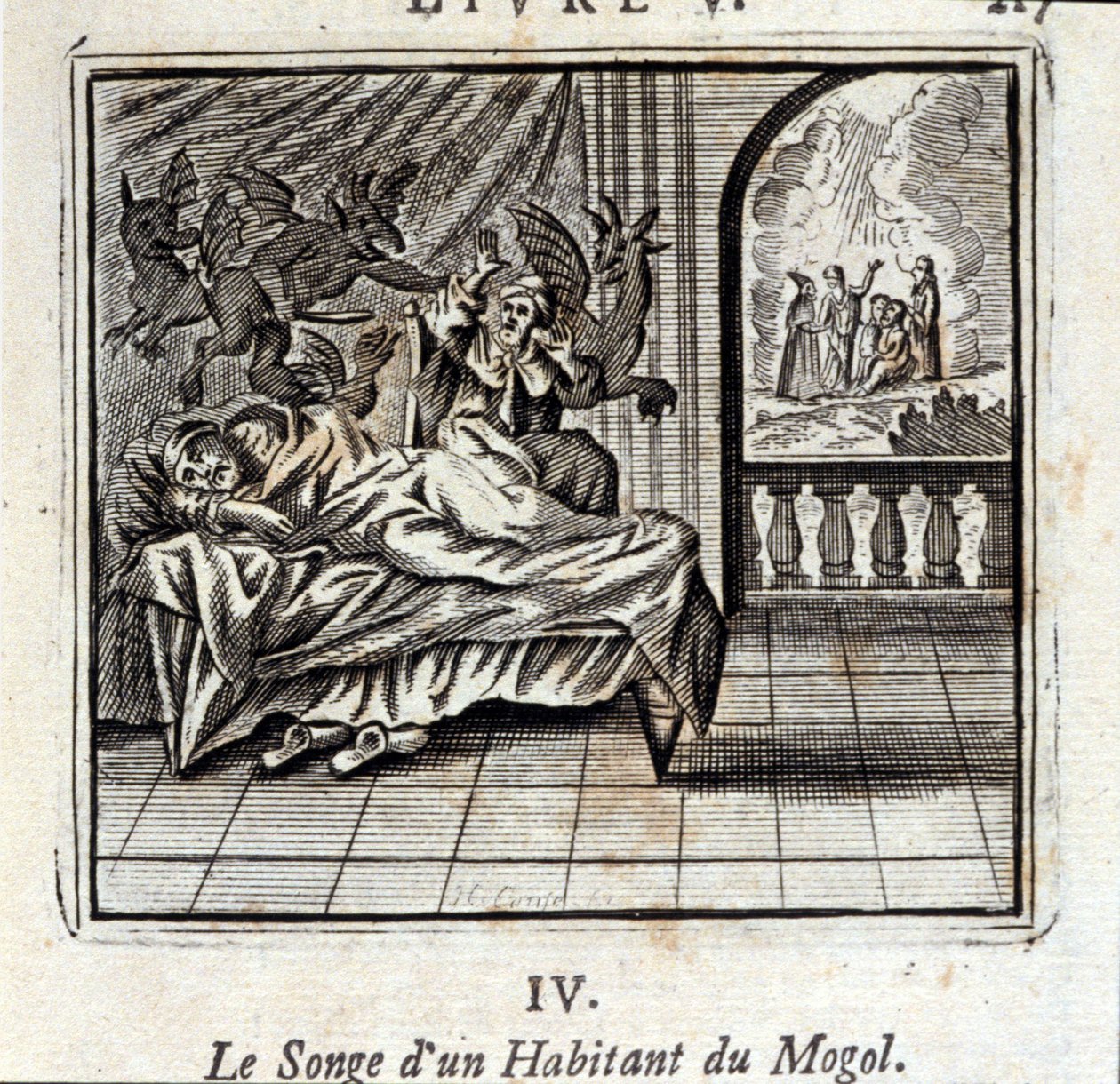 The Dream of a Mogul Resident by Francois Chauveau