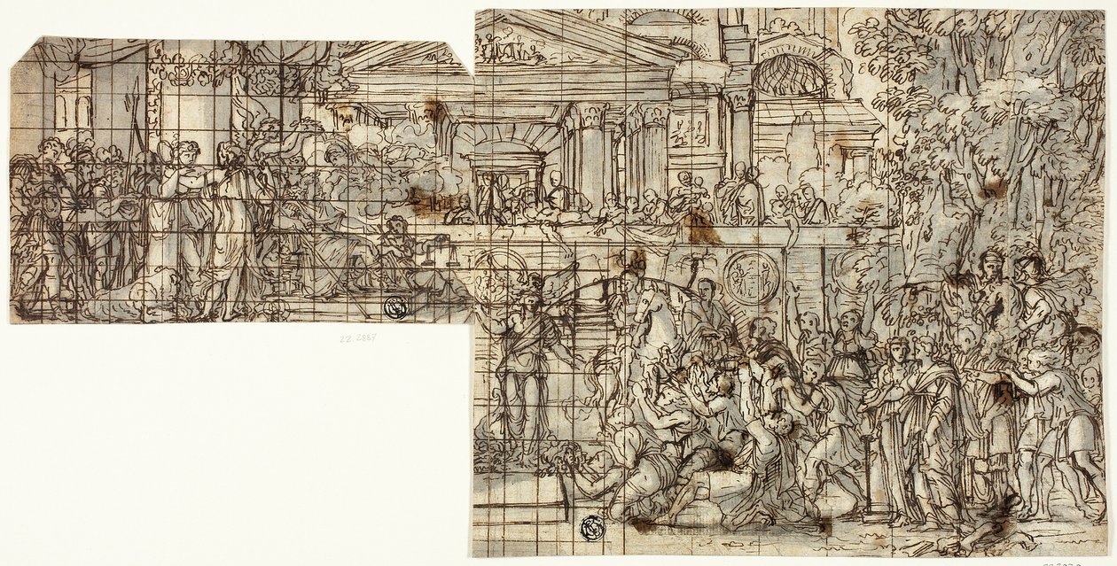 Triumph of Alexander by Francois Chauveau
