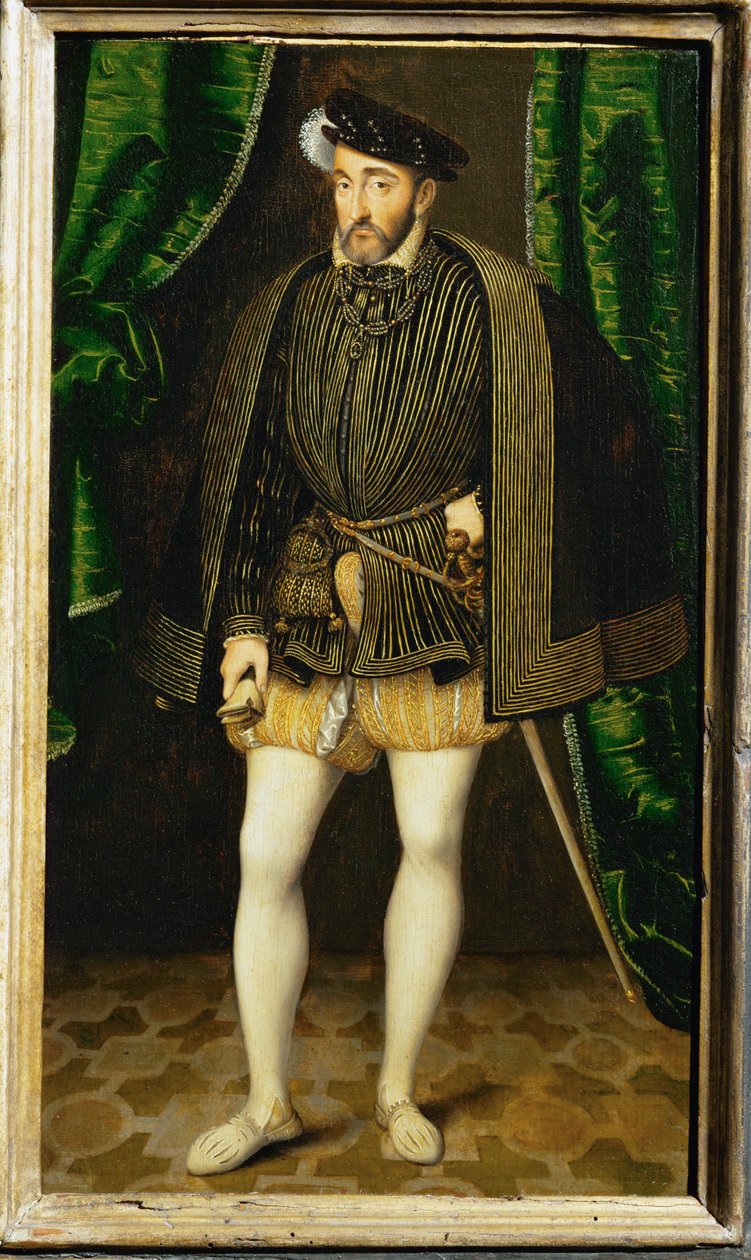 Henri II, King of France by François Clouet