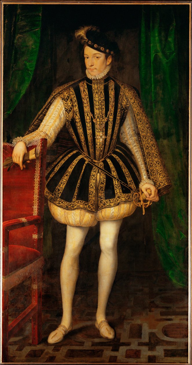 King Charles IX of France by François Clouet