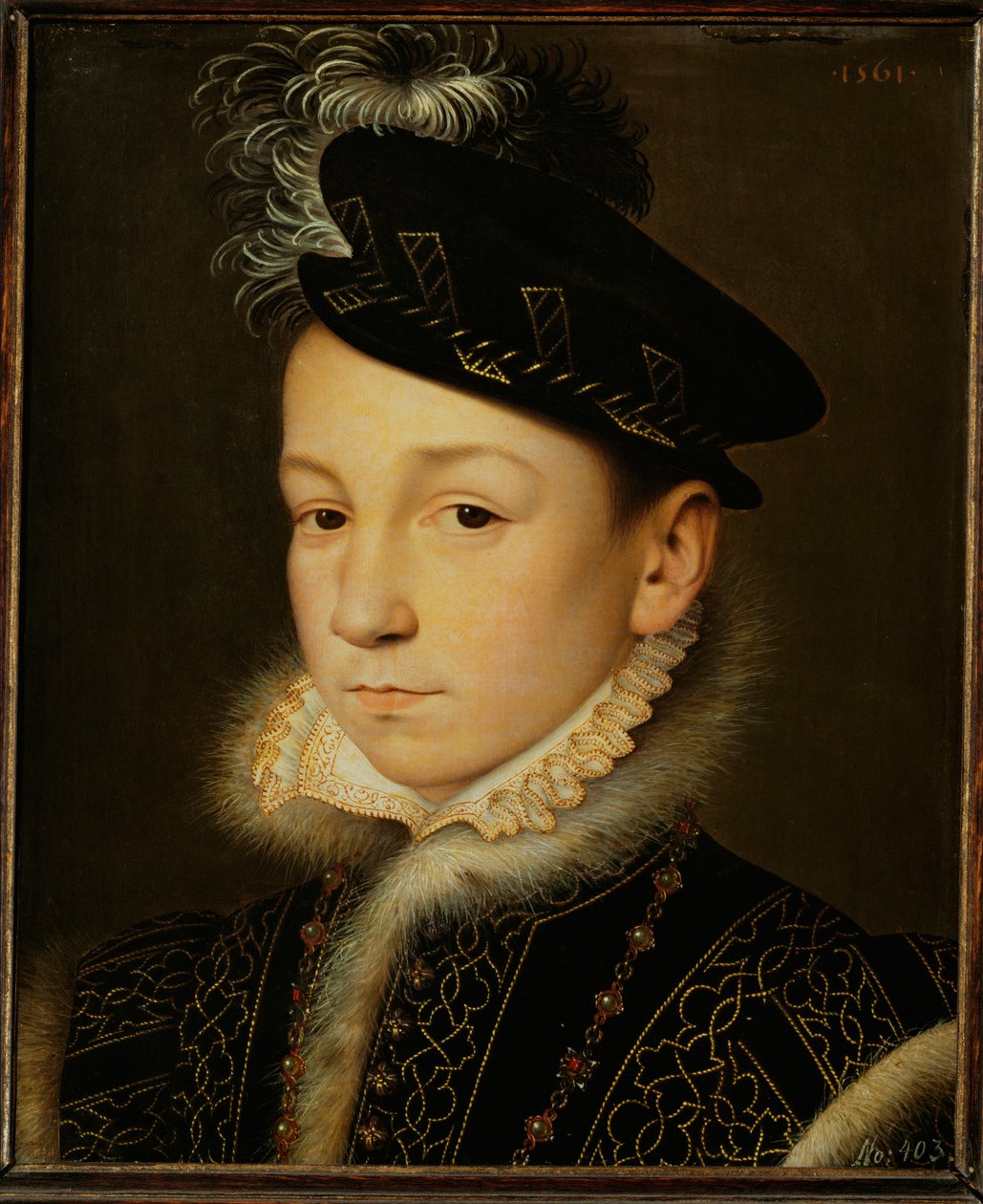 King Charles IX of France by François Clouet