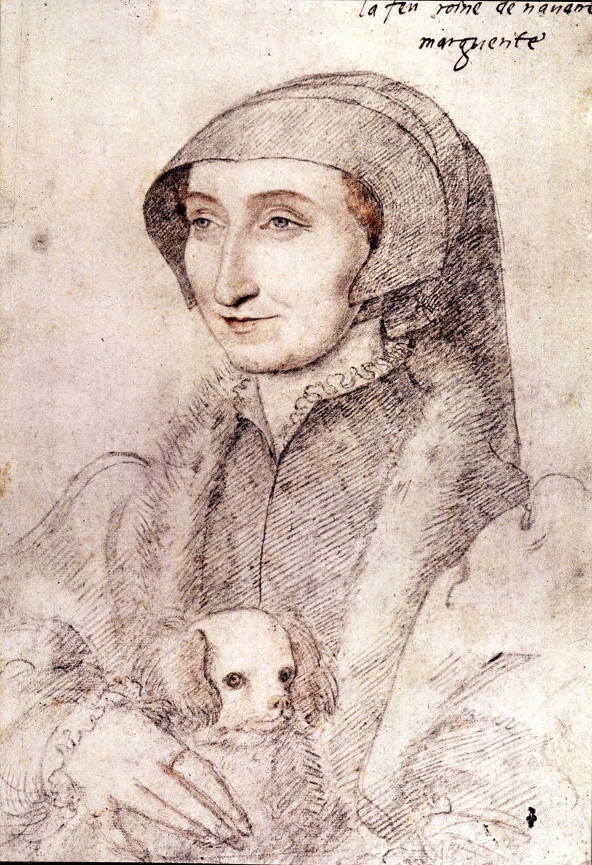 Marguerite of Navarre by François Clouet
