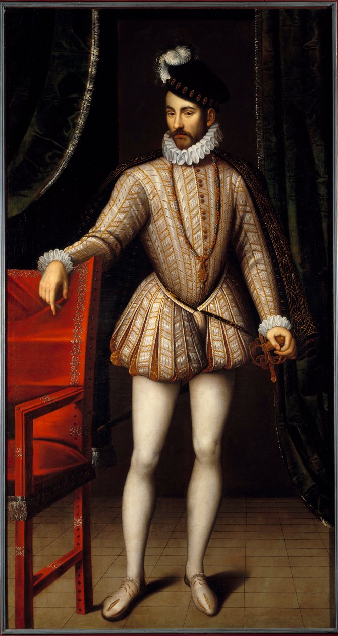 Portrait of Charles IX, King of France by François Clouet