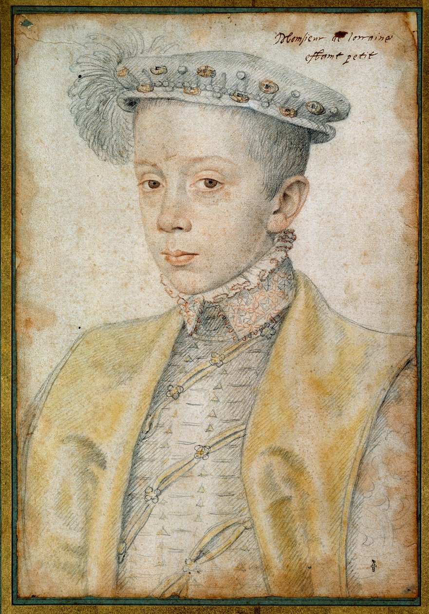 Portrait of Charles II Duke of Lorraine and Bar by François Clouet