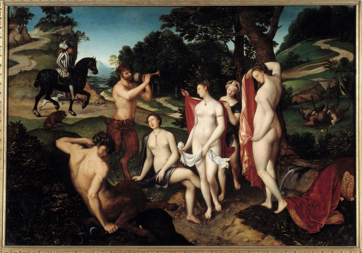 The Bath of Diana by François Clouet