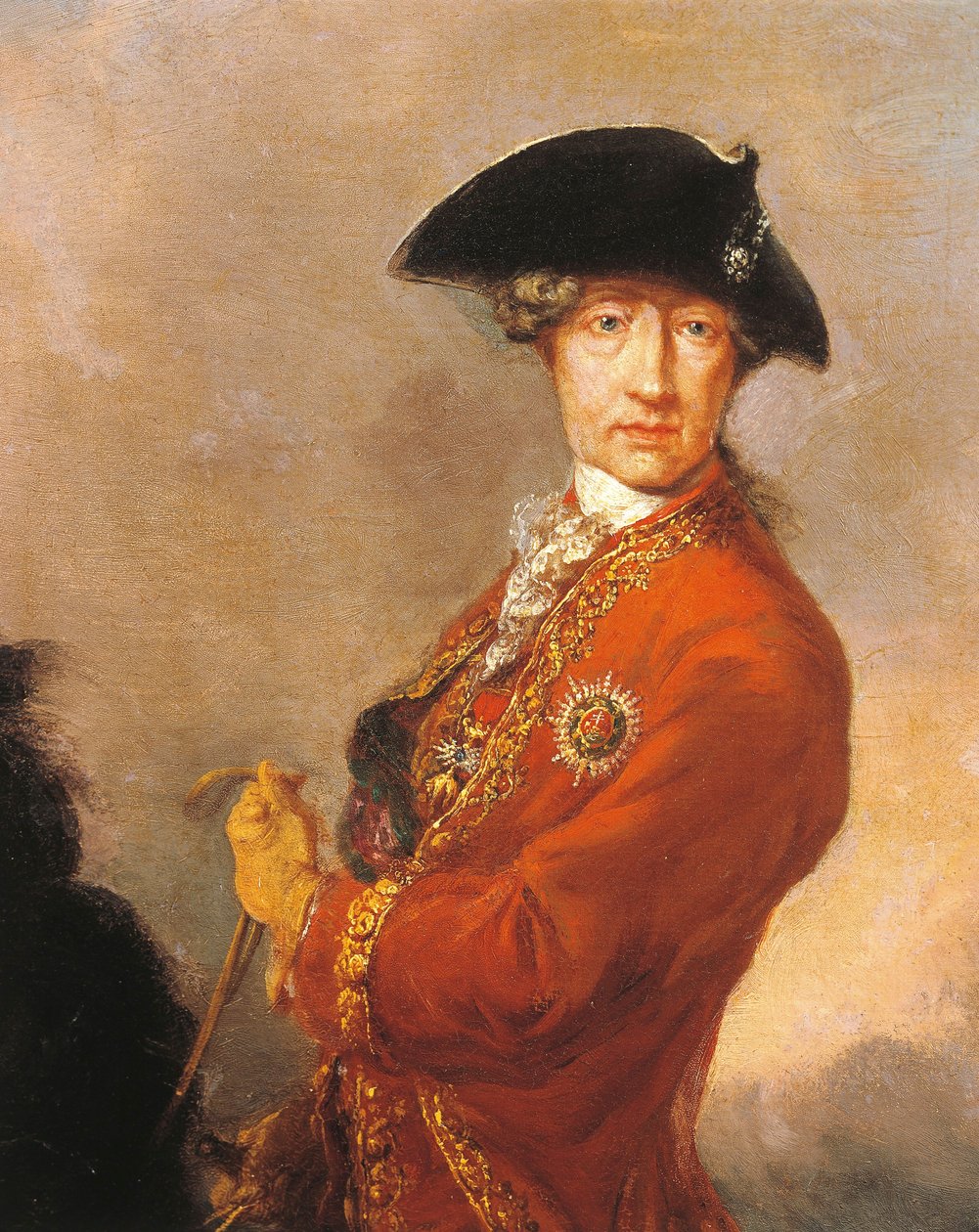 Portrait of Prince Wenzel Anton Furst Kaunitz-Rietberg by Francois Giuseppe Casanova