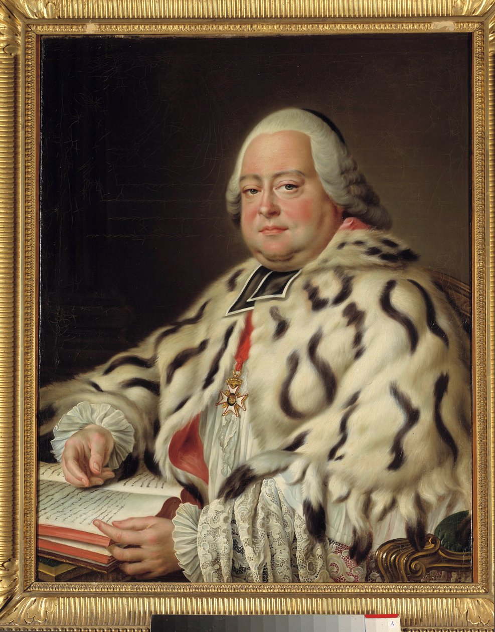 Portrait of Francois Camille de Lorraine, Knight of Malta by Francois Hubert Drouais