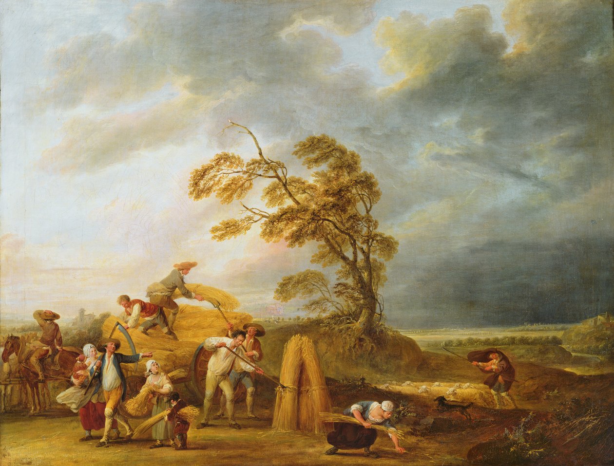 The Four Hours of the Day: Vespers, 1771 by Francois Louis Joseph Watteau