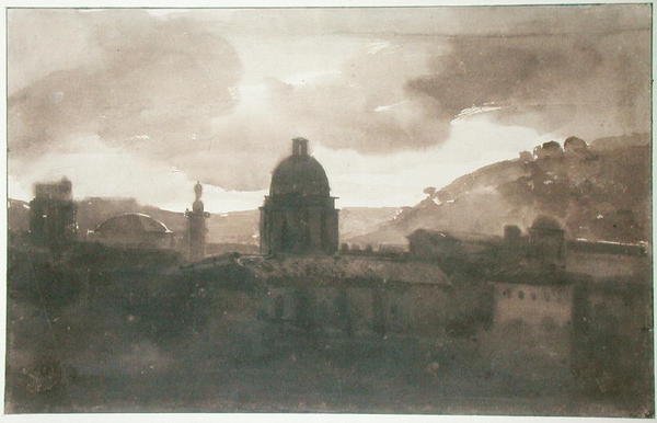 View of Rome from Santa Trinita dei Monti by Francois Marius Granet