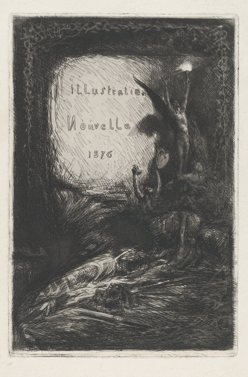 Illustration Nouvelle by Francois Nicolas Chifflart