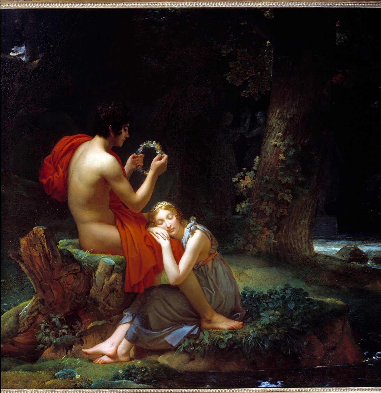 Daphnis and Chloe by Baron François Pascal Simon Gérard