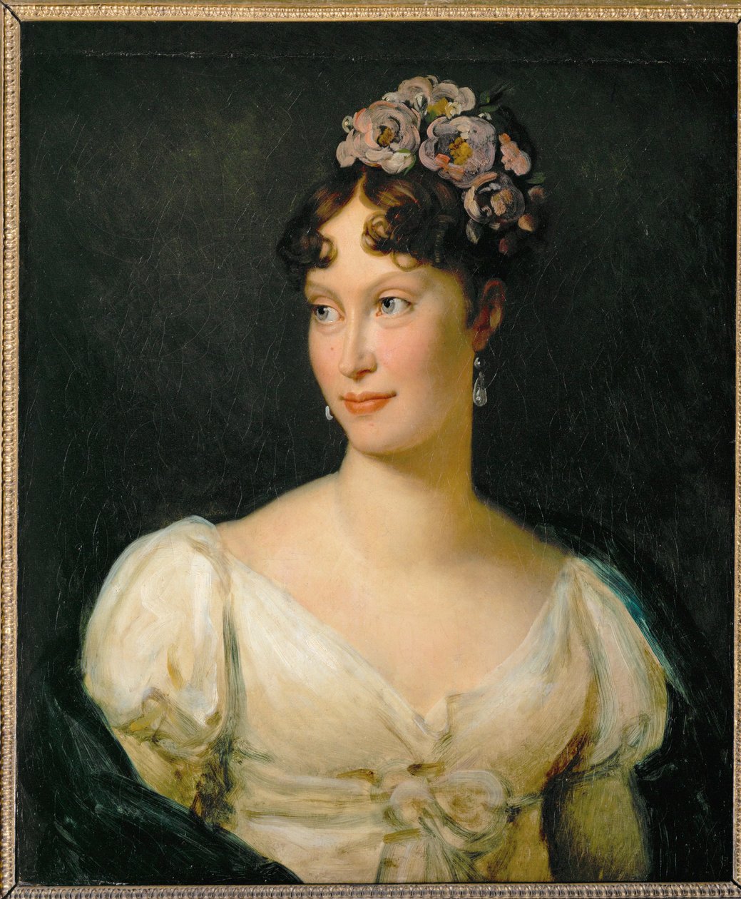 Empress Marie-Louise, second wife of Napoleon I, daughter of Emperor Franz I of Austria by Francois Pascal Simon Baron Gerard