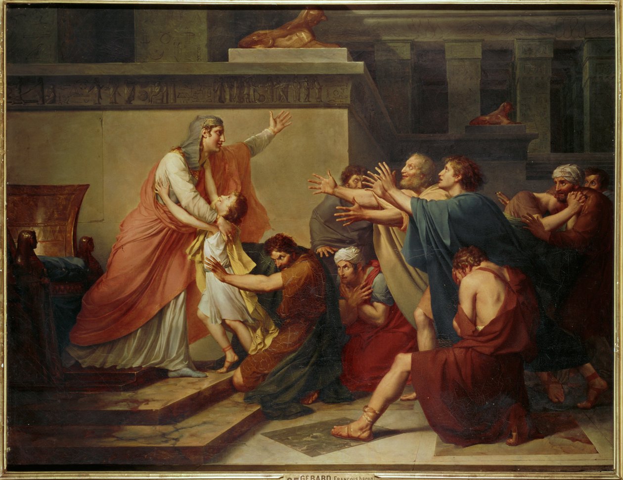 Joseph Recognized by His Brothers by Francois Pascal Simon Baron Gerard
