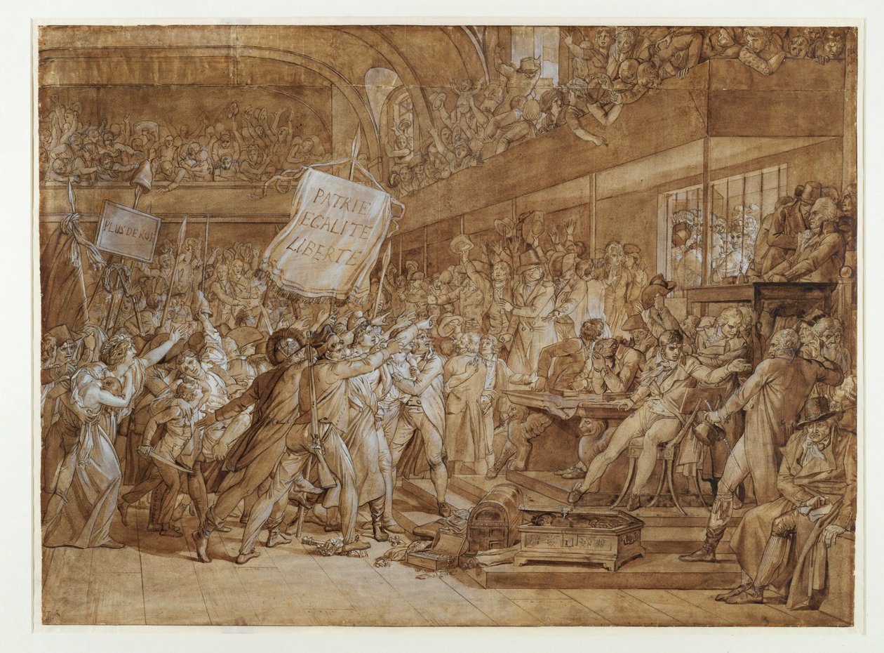 Pen, Bistre-Wash, Gouache Highlights by Francois Pascal Simon Baron Gerard