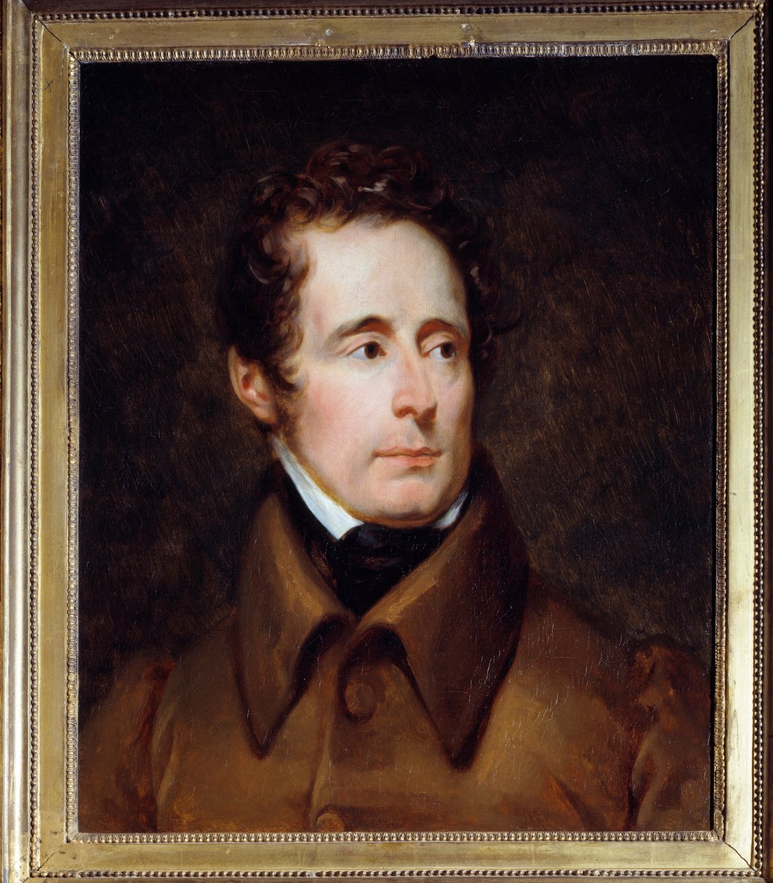 Portrait of Alphonse de Lamartine by Baron François Pascal Simon Gérard