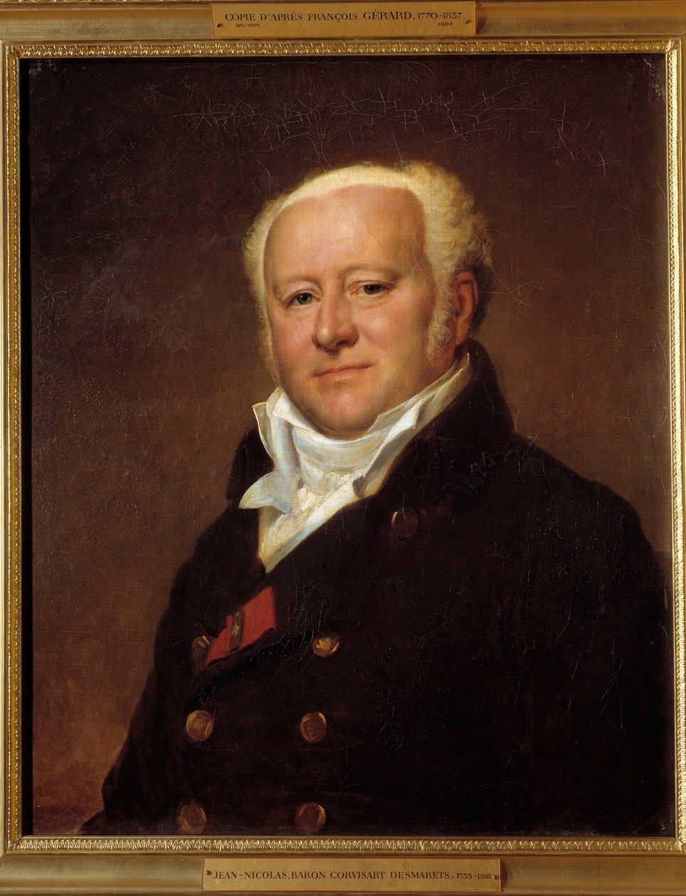 Portrait of Baron Jean Nicolas Corvisart-Desmaretz by Baron François Pascal Simon Gérard