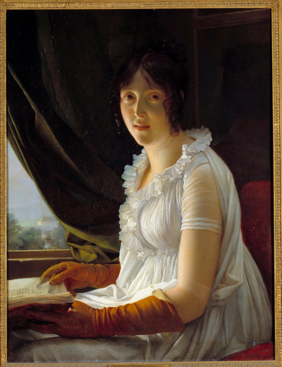 Portrait of Madame Barbier Walbonne by Baron François Pascal Simon Gérard