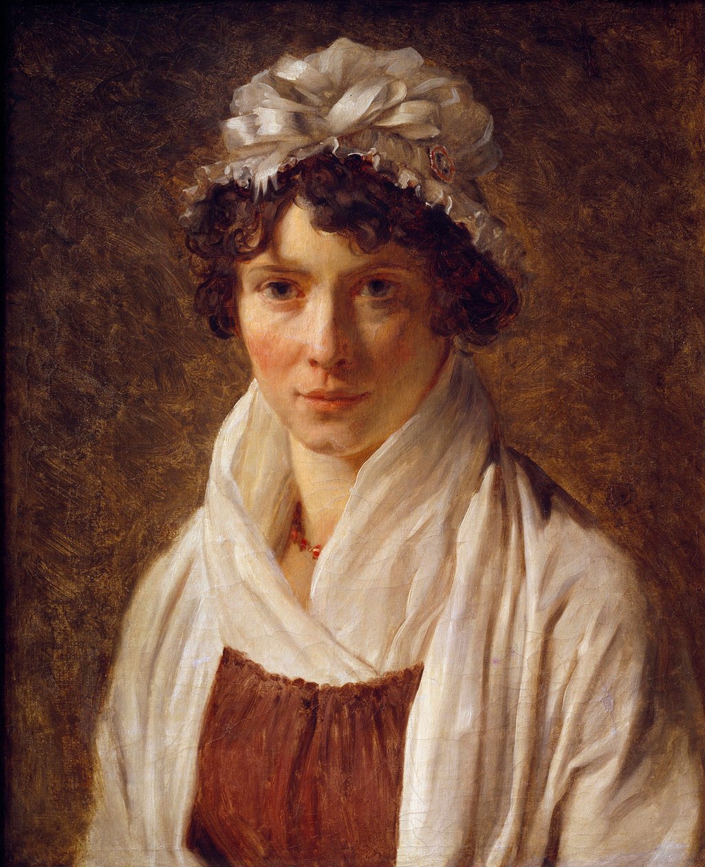 Portrait of Madame Lecerf, nee Gerard, cousin of the artist by Baron François Pascal Simon Gérard