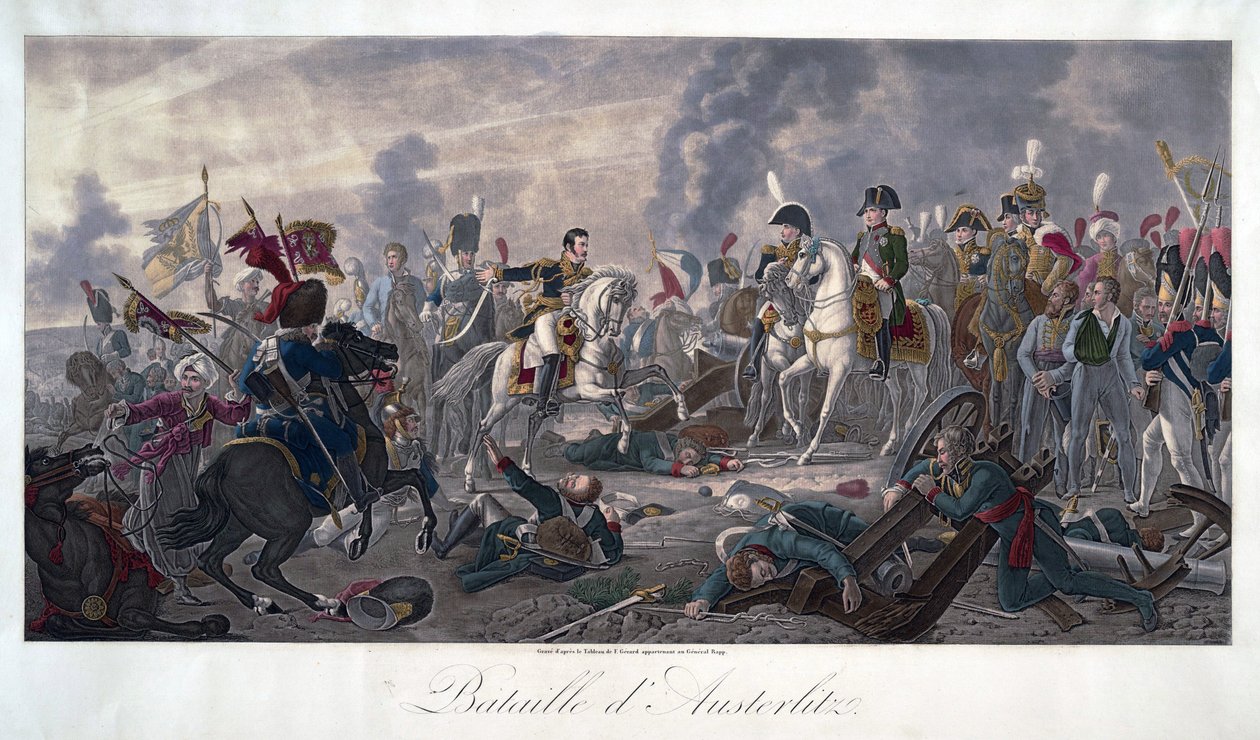 The Battle of Austerlitz on December 2 by Baron François Pascal Simon Gérard