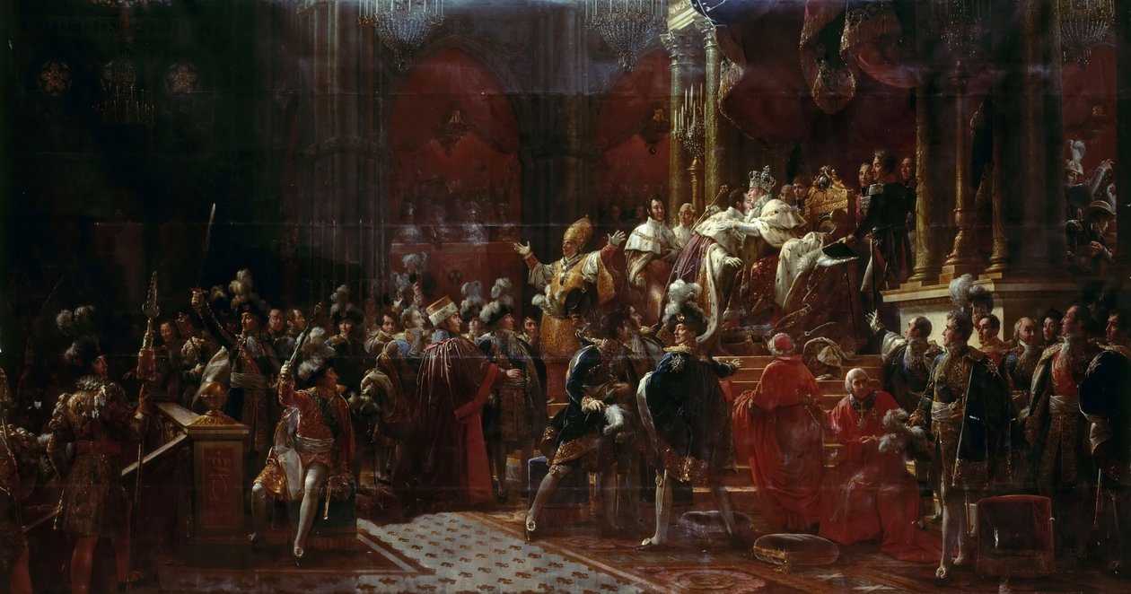The Coronation of Charles X of France at Reims, May 29, 1825 by Francois Pascal Simon Gerard