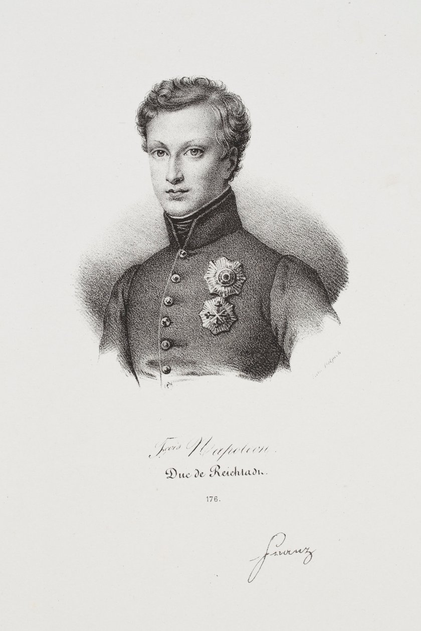 Portrait of Napoleon II by Francois Seraphin Delpech