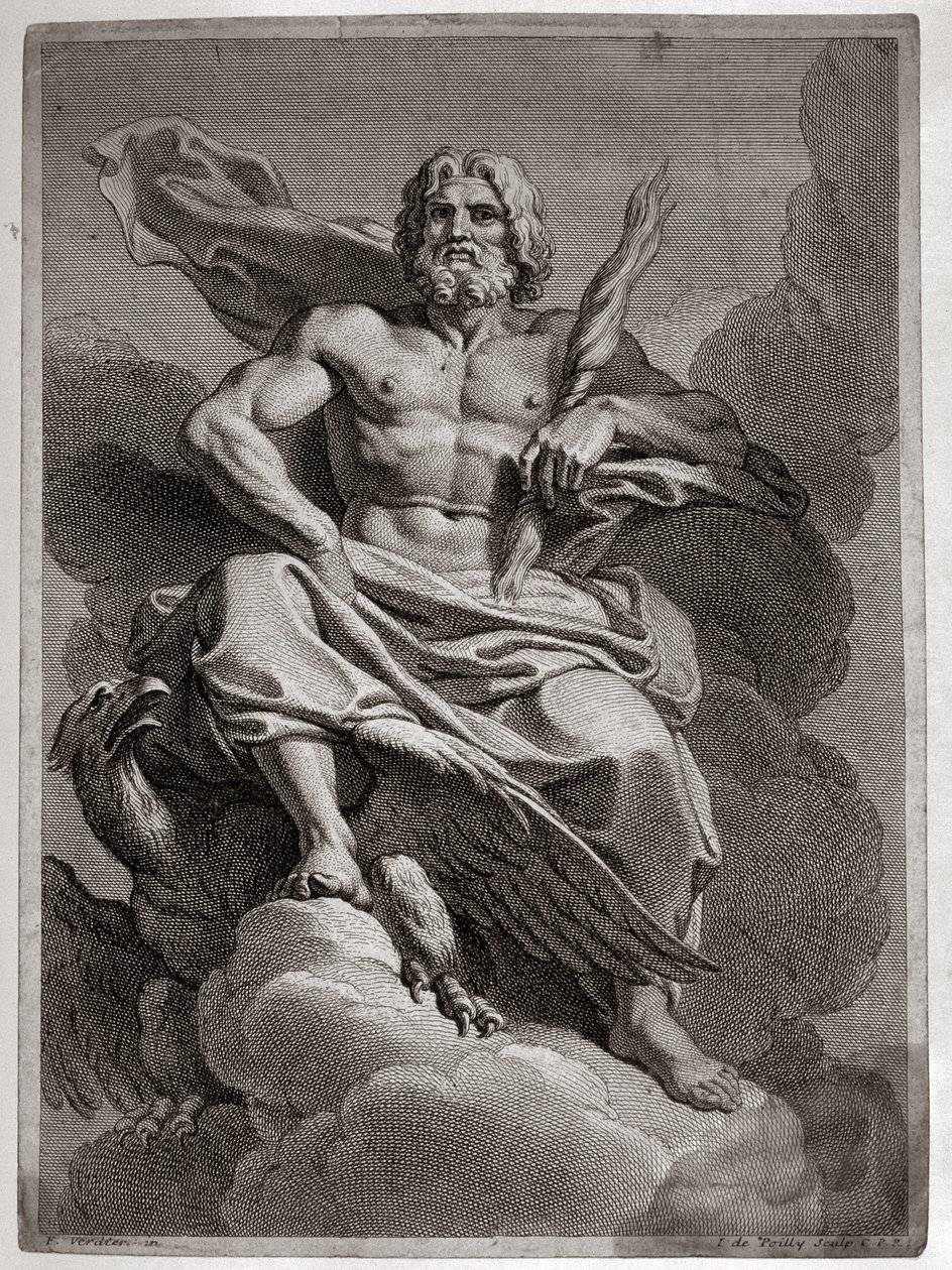 Jupiter (Zeus), by Francois Verdier (1651 - 1730) by Francois Verdier