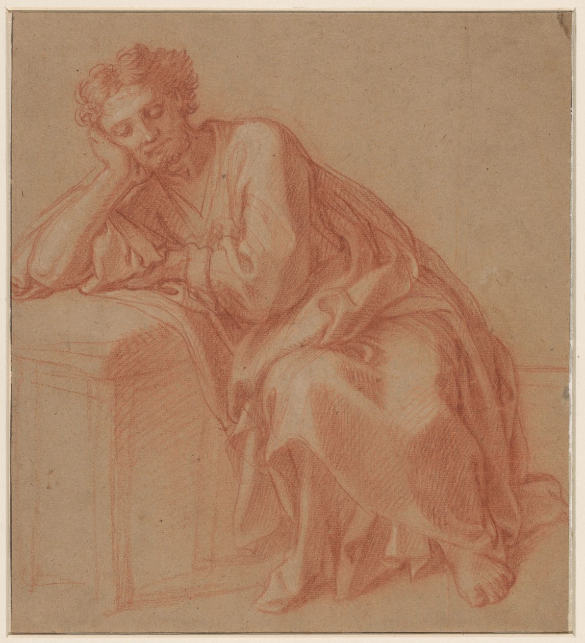 Study of a Resting Man by Francois Verdier