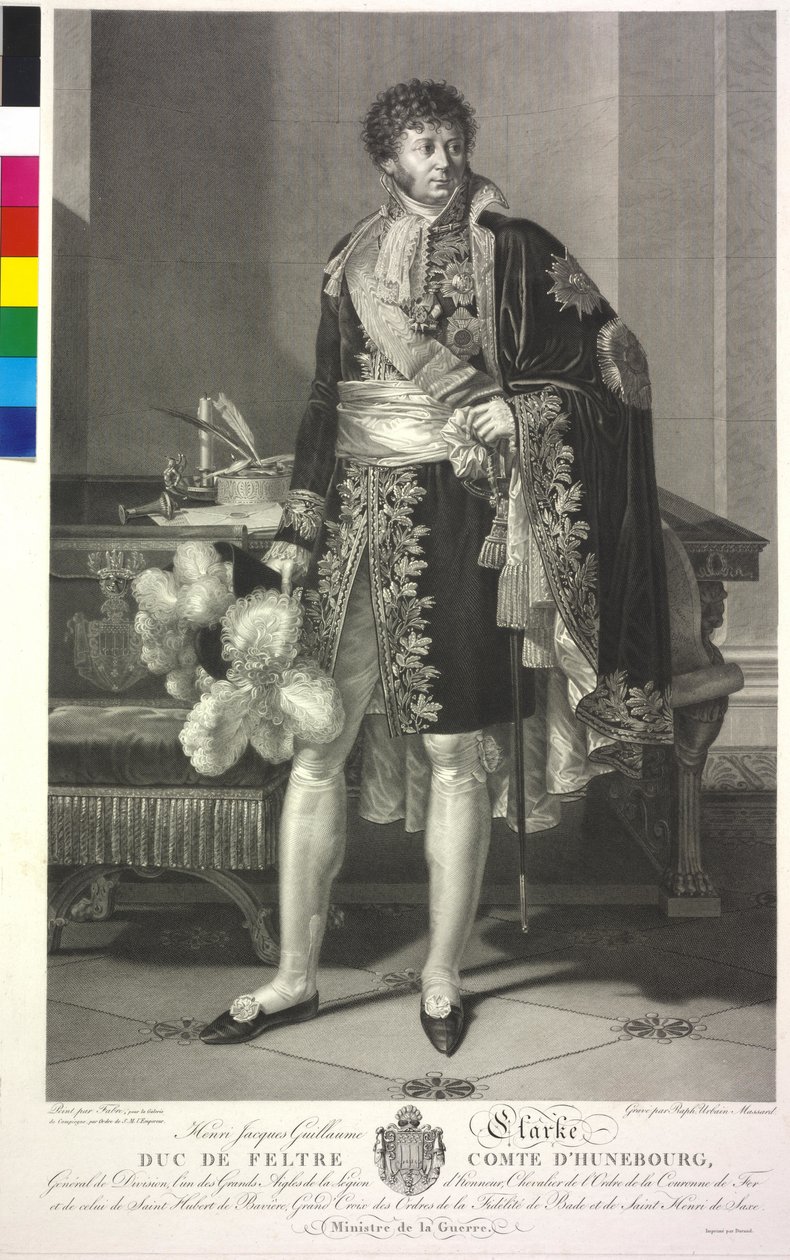 Duke of Feltre Clarke by Francois-Xavier Fabre