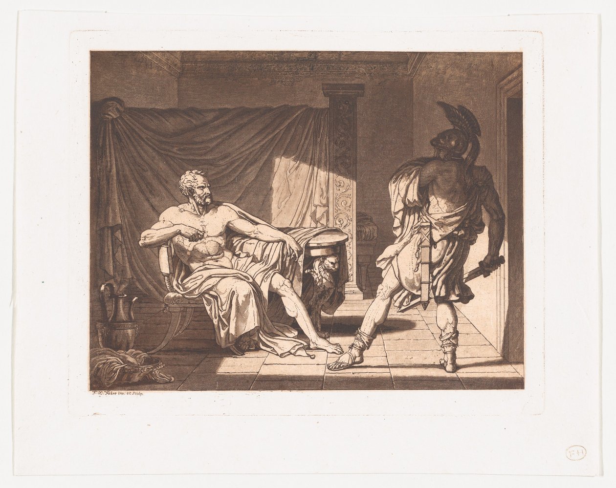 Marius at Minturnae by Francois Xavier Fabre