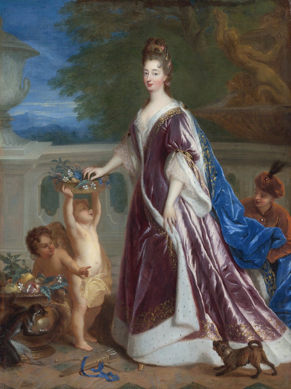 Portrait of Elizabeth Charlotte, Princess Palatine by Francois de Troy