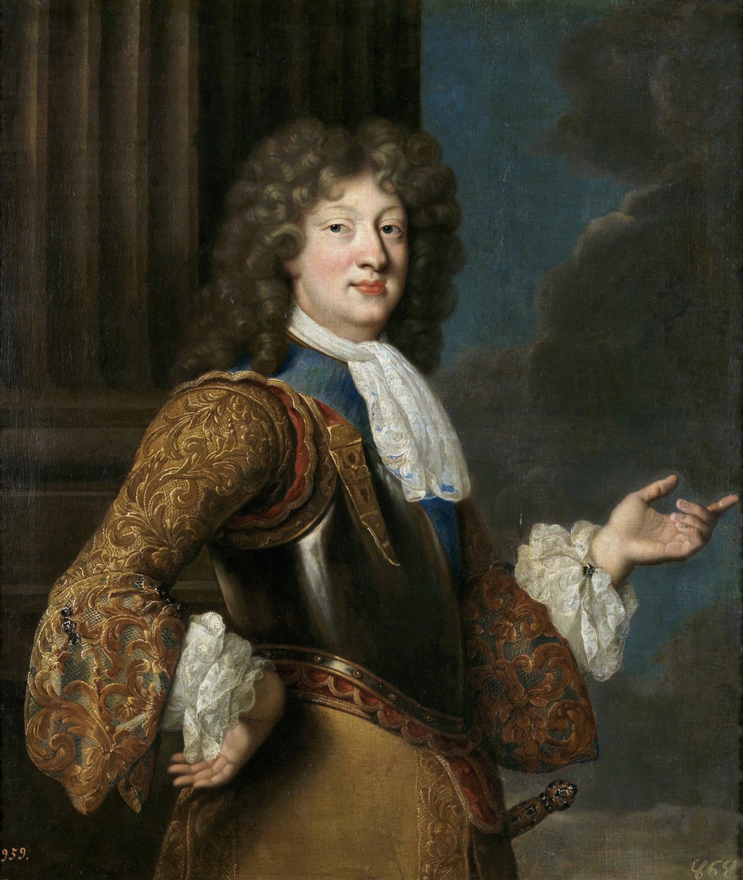 Portrait of Louis, Grand Dauphin of France by Francois de Troy