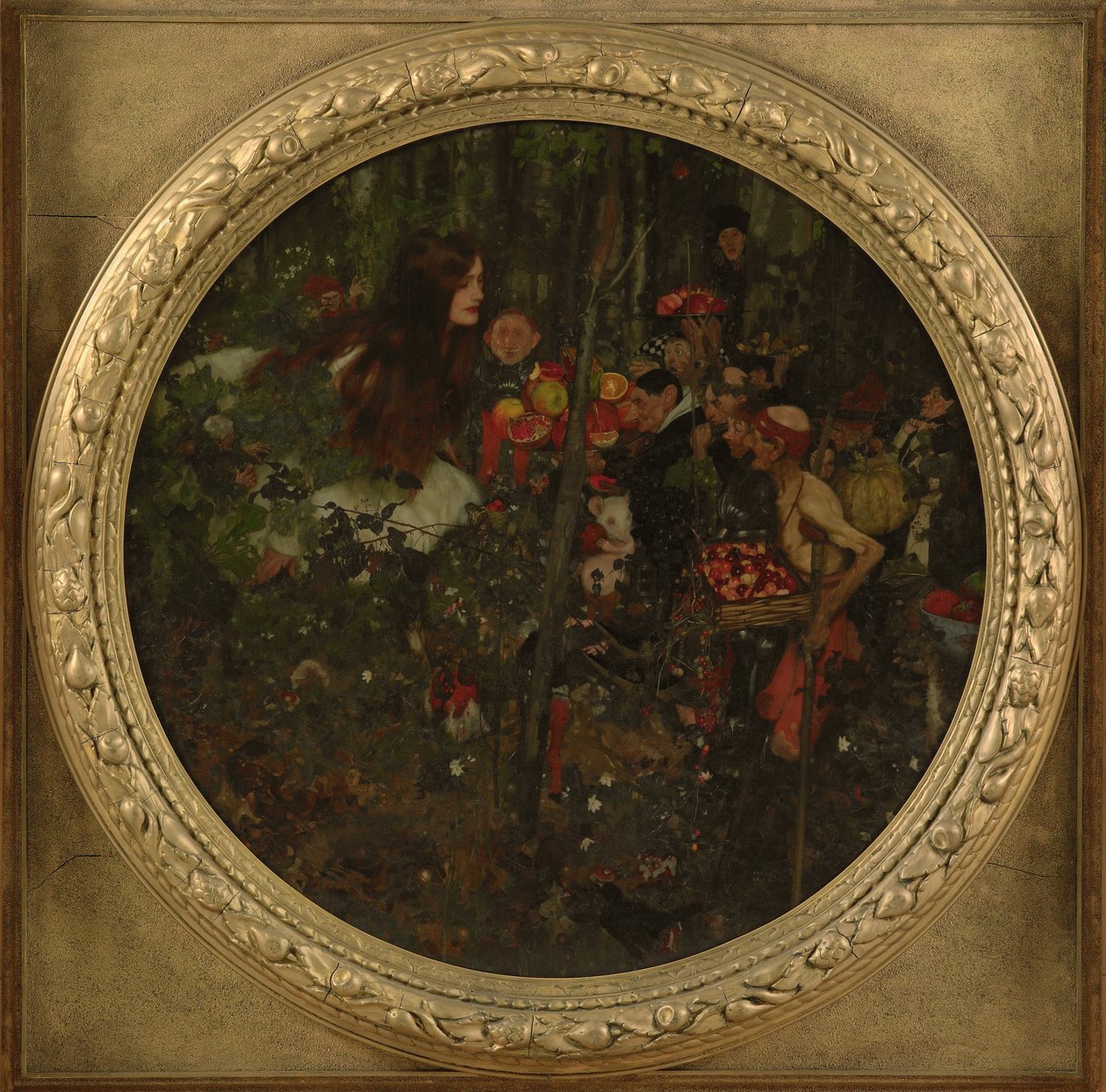 Goblin Market by Frank Craig