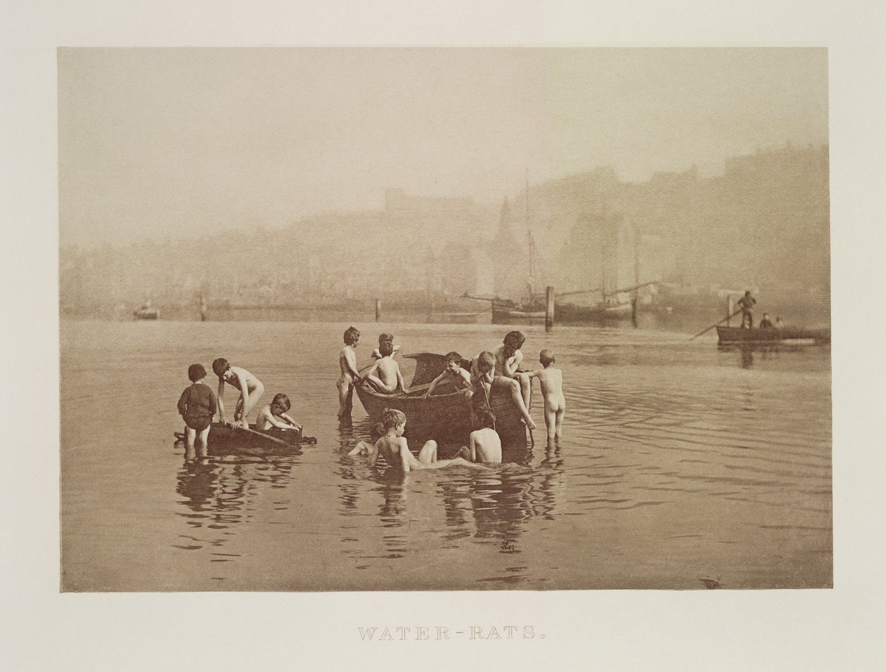 Water-Rats, c.1889 by Frank Meadow Sutcliffe