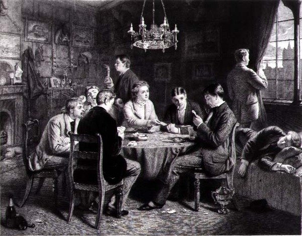Reverie - A Voice from Far Away, Engraved by Robert W. Macbeth, Published by Thomas McLean by Frank (after) Dicksee